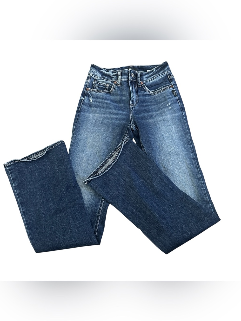 Silver Suki Bootcut Denim Jeans Womens Size 25 X 33